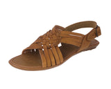 Womens #238 Light Brown Authentic Huaraches Leather Sandals