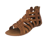 Womens #201 Light Brown Authentic Huaraches Leather Sandals