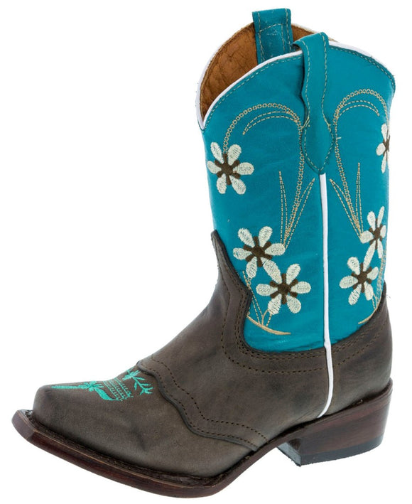 Baby blue cowgirl boots best sale