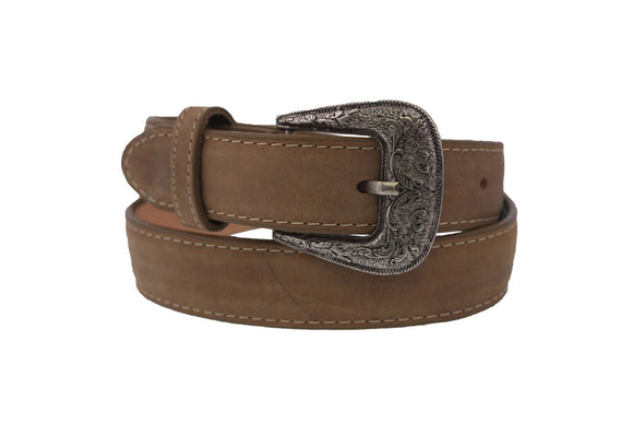 Kids #500 Brown Western Cowboy Belt Leather - Removable Buckle