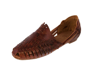 Womens Authentic Huaraches Real Leather Sandals Cognac - #107