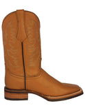 Mens Buttercup Western Wear Leather Cowboy Boots Rodeo - Square Toe