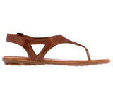 Womens Authentic Huaraches Real Leather Sandals T-Strap Cognac - #542