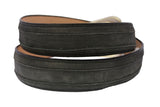 Black #305 Western Cowboy Belt Leather - Removable Buckle