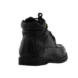 Mens T10RA Black 2 Leather Work Boots Slip Resistant Soft Toe