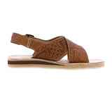 Mens 005 Light Brown Leather  Mexican Huaraches Open Toe