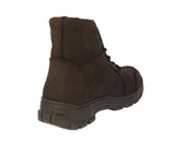 Mens #T500 Brown Tactical Work Boots  Leather - Soft Toe