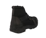 Mens #500 Black Tactical Work Boots Leather & Fabric - Soft Toe