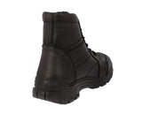 Mens #T500 Black Tactical Work Boots  Leather - Soft Toe