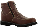 Mens 300TR Burgundy Work Boots Slip Resistant - Soft Toe