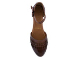 Womens 1121 Brown Authentic Huaraches Real Leather Sandals