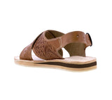 Mens 005 Light Brown Leather  Mexican Huaraches Open Toe