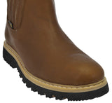 Mens 100TR Tan Work Boots Slip Resistant - Soft Toe