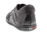 Dolce Pelle - Men's Black Genuine Crocodile & Lizard Skin Fashion Shoes