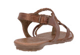 Womens Authentic Huaraches Real Leather Sandals Cognac - #564