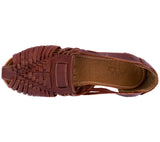 Womens Authentic Huaraches Real Leather Sandals Cognac - #111